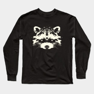 Rorschaccoon Long Sleeve T-Shirt